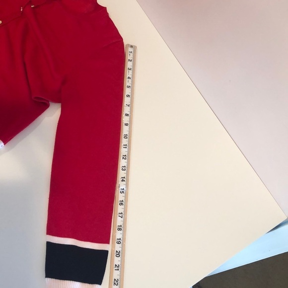 Karen Scott Red Button Front Cardigan Extra Large - Picture 6 of 6